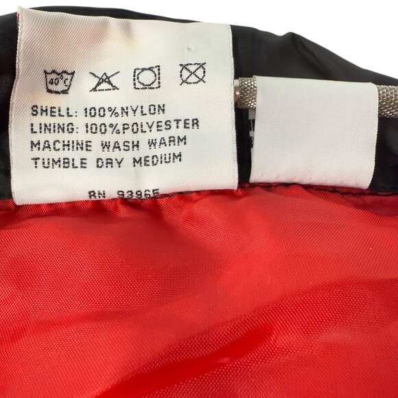 Winners Circle Bud Racing Dale Jr. Red & Black Nylon Jacket L - Picture 6 of 13